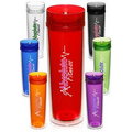 16 oz. Slim Double Wall Plastic Tumblers